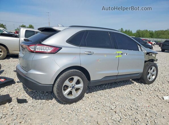 2FMPK3G94GBB02744 2016 FORD EDGE Silver Задня права чверть