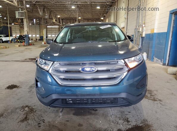 2FMPK3G94GBB25800 2016 FORD EDGE Синий Вид спереди