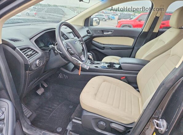 2FMPK3G94JBB94879 2018 FORD EDGE Charcoal Սալոնի դիմացի տեսք