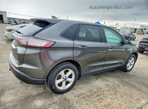 2FMPK3G94JBB94879 2018 FORD EDGE Charcoal Հետևի աջ
