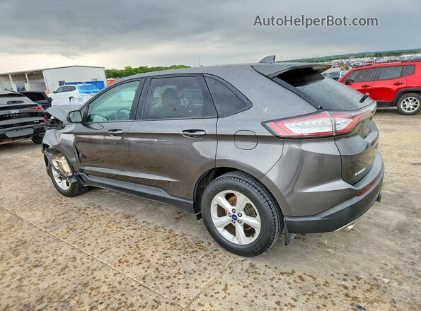 2FMPK3G94JBB94879 2018 FORD EDGE Charcoal Հետևի ձախ