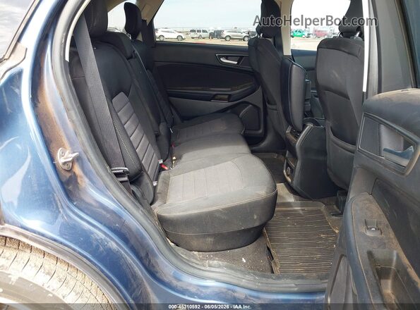 2FMPK3G94KBC09110 2019 FORD EDGE Blue VIN sticker view