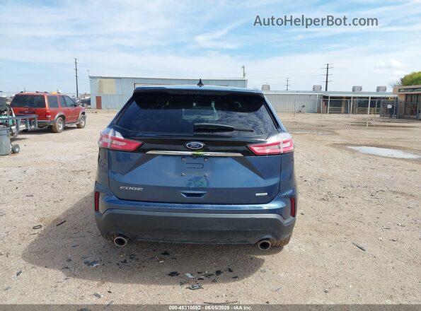 2FMPK3G94KBC09110 2019 FORD EDGE Blue 