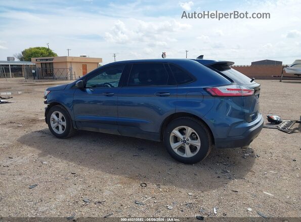 2FMPK3G94KBC09110 2019 FORD EDGE Blue 