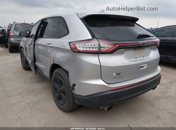 2FMPK3G95GBB72608 2016 FORD EDGE Серебряный Задняя левая четверть