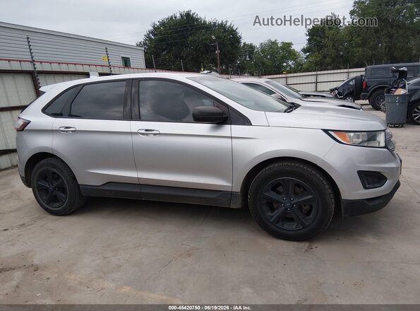 2FMPK3G95GBB72608 2016 FORD EDGE Серебряный Вид задней части салона