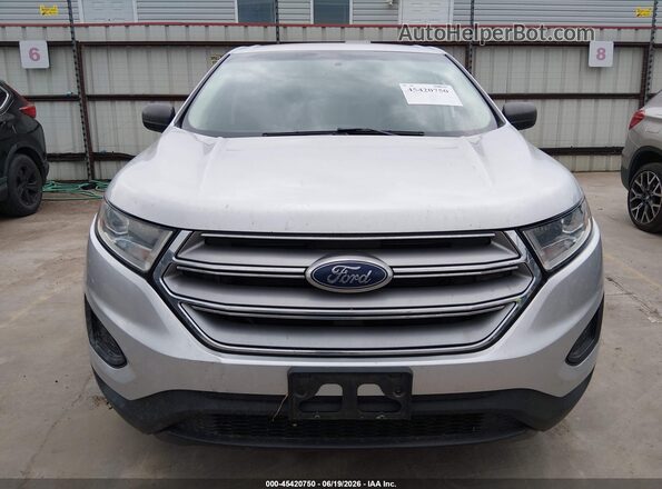 2FMPK3G95GBB72608 2016 FORD EDGE Серебряный Вид щитка приборов