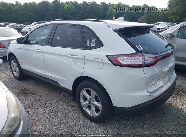 2FMPK3G95JBB61308 2018 FORD EDGE White Հետևի ձախ