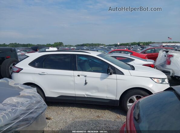 2FMPK3G95JBB61308 2018 FORD EDGE White Սալոնի հետևի տեսք