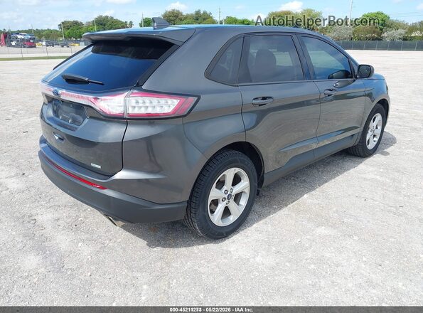 2FMPK3G95JBC38470 2018 FORD EDGE Gray Tył prawy