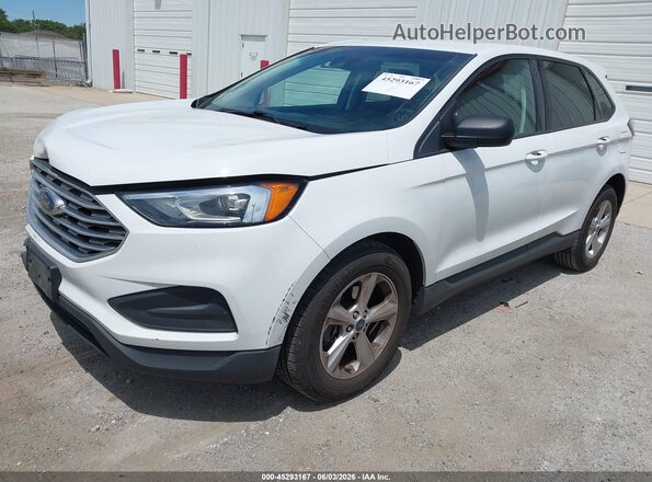 2FMPK3G95LBA06180 2020 FORD EDGE White Przód lewy