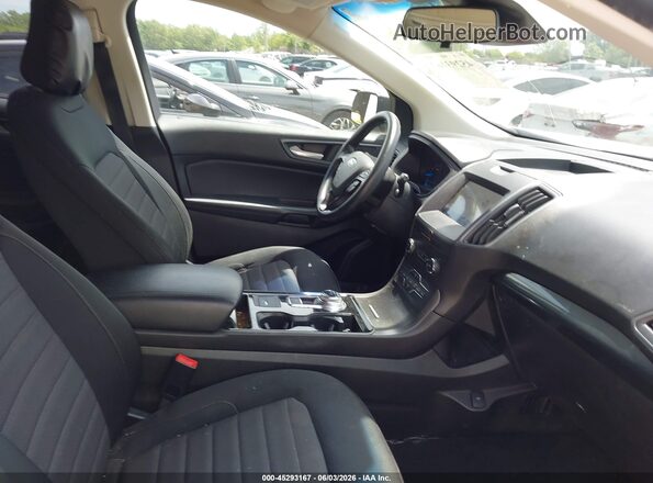 2FMPK3G95LBA06180 2020 FORD EDGE White Widok wnętrza z przodu