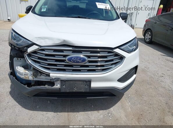 2FMPK3G95LBA06180 2020 FORD EDGE White Widok zestawu wskaźników