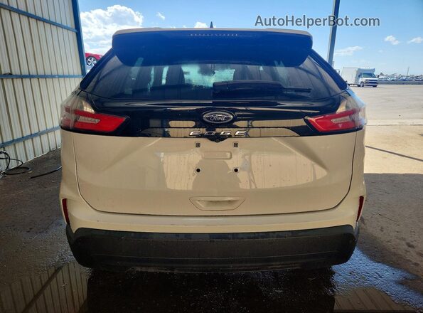 2FMPK3G95MBA22512 2021 FORD EDGE Белый Вид сзади