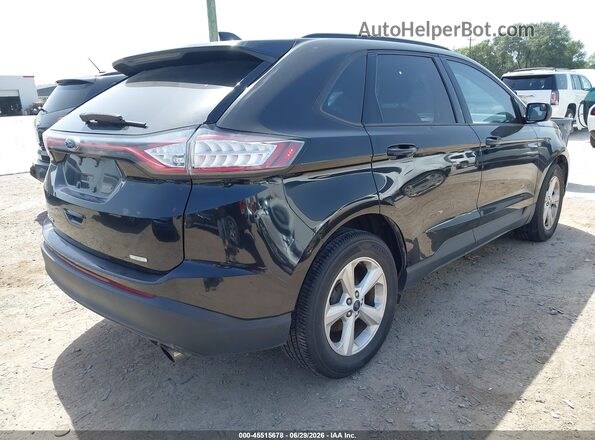 2FMPK3G96HBC63775 2017 FORD EDGE Black Задня права чверть