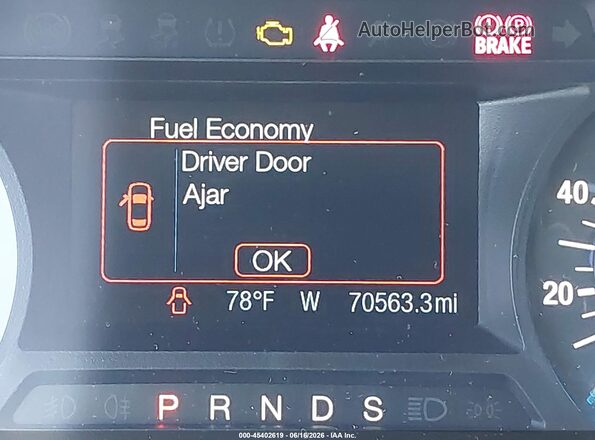 2FMPK3G96JBB40046 2018 FORD EDGE Серый 