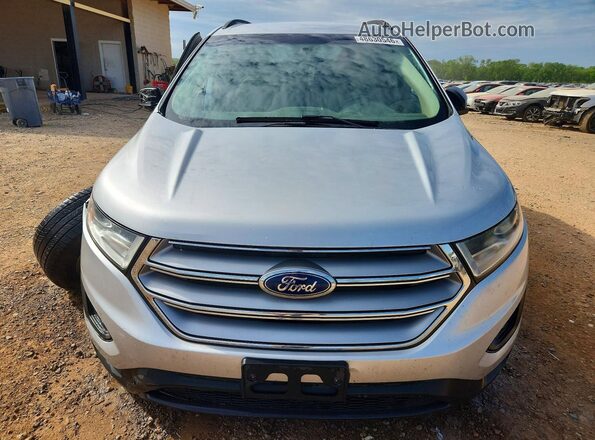 2FMPK3G96JBC57786 2018 FORD EDGE Silver წინა ხედი