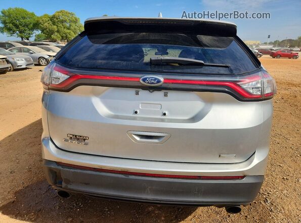 2FMPK3G96JBC57786 2018 FORD EDGE Silver უკანა ხედი