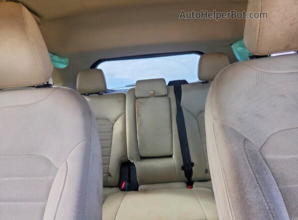 2FMPK3G96JBC57786 2018 FORD EDGE Silver უკანა სავარძლების ხედი