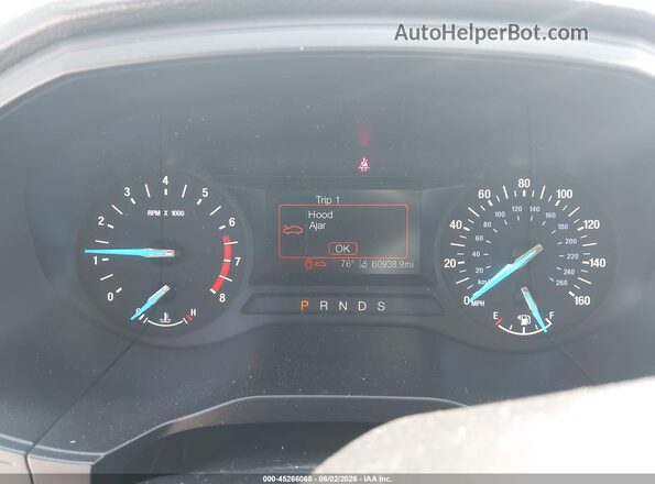 2FMPK3G96KBC64867 2019 FORD EDGE Brown Vista de los asientos traseros
