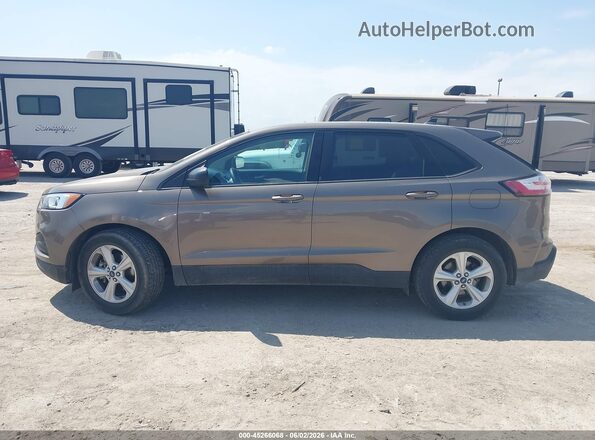 2FMPK3G96KBC64867 2019 FORD EDGE Brown Vista interior de 360 grados