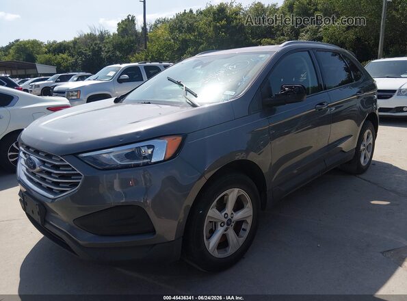 2FMPK3G96MBA23734 2021 FORD EDGE Gray Vista tres cuartos delantera izquierda