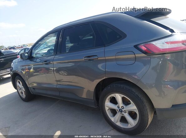 2FMPK3G96MBA23734 2021 FORD EDGE Gray Vista interior trasera
