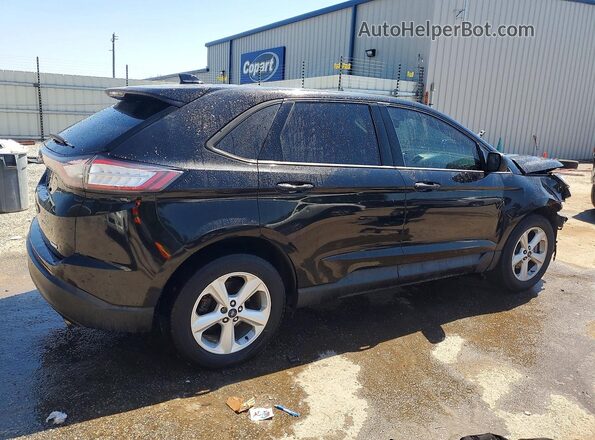 2FMPK3G97GBB43417 2016 FORD EDGE Black Rear right