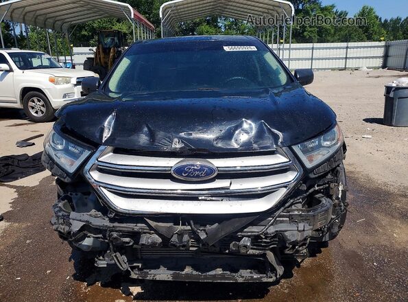 2FMPK3G97GBB43417 2016 FORD EDGE Black Front view