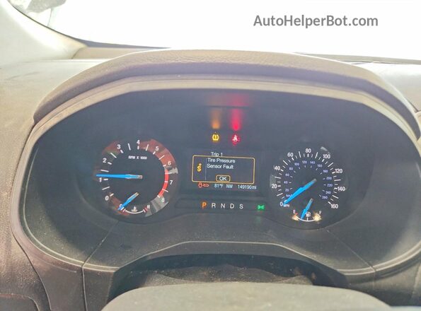 2FMPK3G97GBB53350 2016 FORD EDGE Gray Սարքավորումների վահանակի տեսք