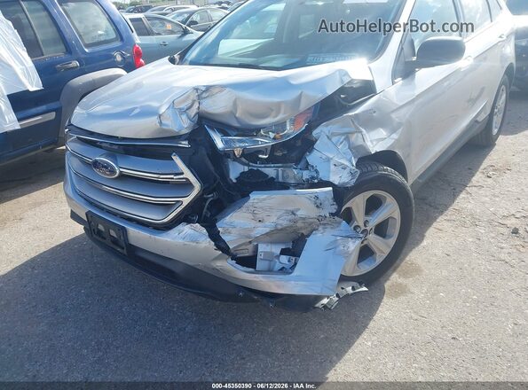 2FMPK3G97GBC51973 2016 FORD EDGE Серебряный Вид спереди