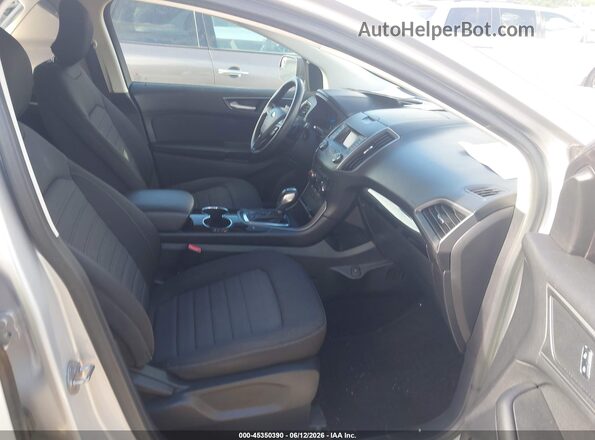 2FMPK3G97GBC51973 2016 FORD EDGE Серебряный Вид салона спереди