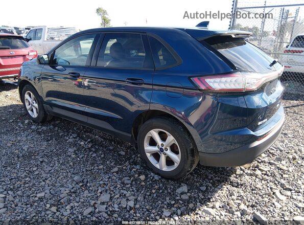 2FMPK3G97HBC20627 2017 FORD EDGE Blue Հետևի ձախ