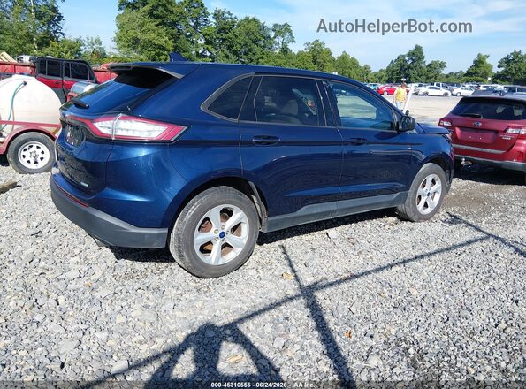 2FMPK3G97HBC20627 2017 FORD EDGE Blue Հետևի աջ