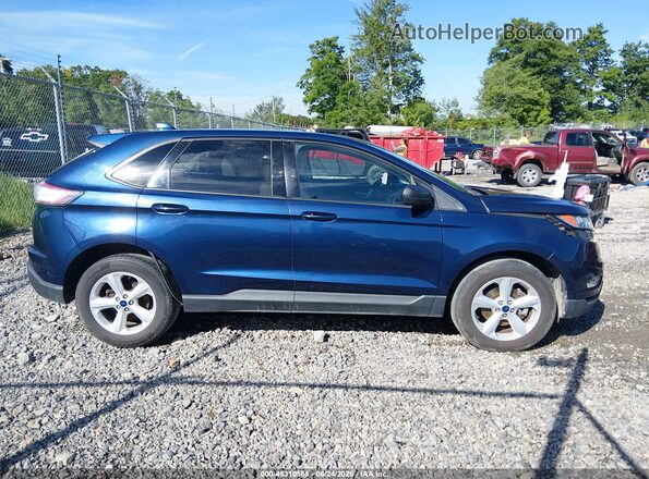 2FMPK3G97HBC20627 2017 FORD EDGE Blue Սալոնի 360 աստիճան տեսք