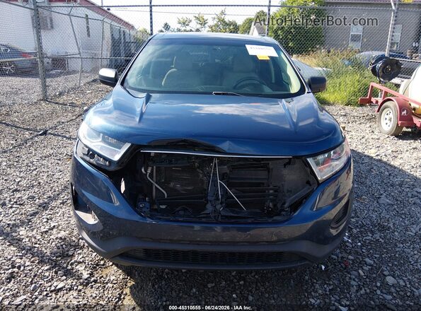 2FMPK3G97HBC20627 2017 FORD EDGE Blue Սալոնի հետևի տեսք