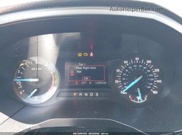 2FMPK3G97JBB96125 2018 FORD EDGE Black Vista de los asientos traseros