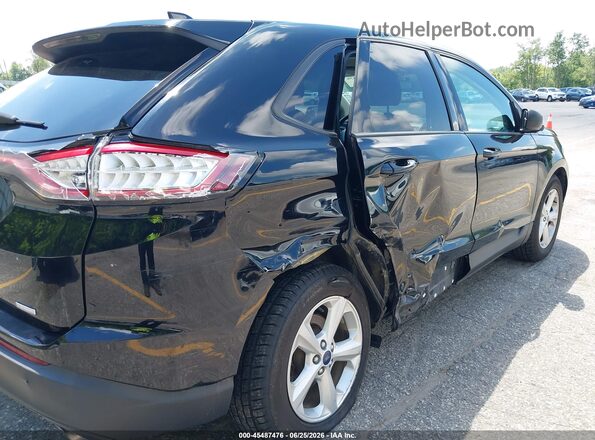 2FMPK3G97JBB96125 2018 FORD EDGE Black Vista frontal