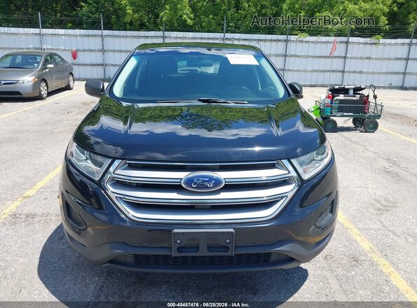 2FMPK3G97JBB96125 2018 FORD EDGE Black Vista del cuadro de instrumentos