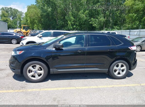 2FMPK3G97JBB96125 2018 FORD EDGE Black Vista interior de 360 grados