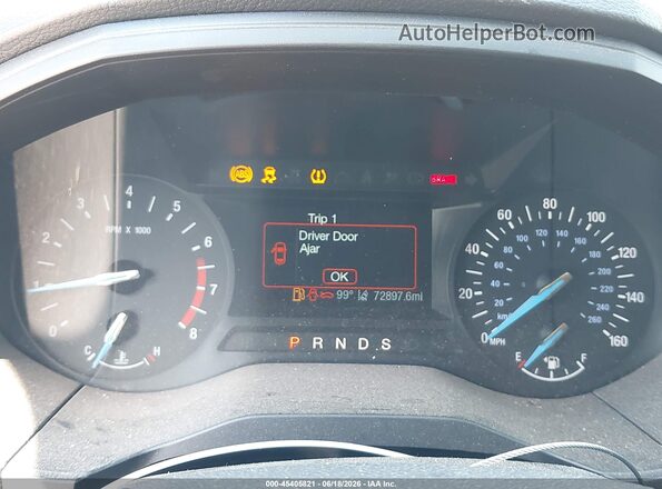 2FMPK3G97KBB14279 2019 FORD EDGE Silver უკანა სავარძლების ხედი