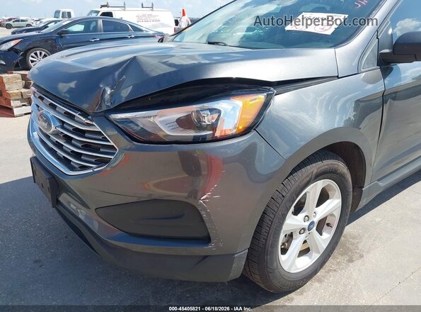2FMPK3G97KBB14279 2019 FORD EDGE Silver წინა ხედი