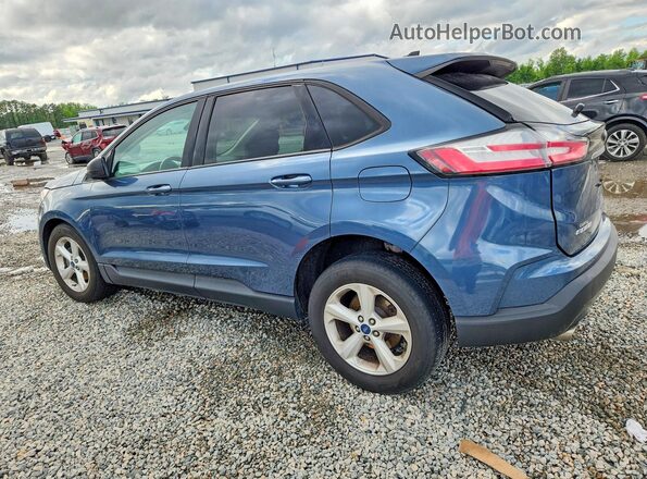 2FMPK3G97KBC50038 2019 FORD EDGE Blue Rear left