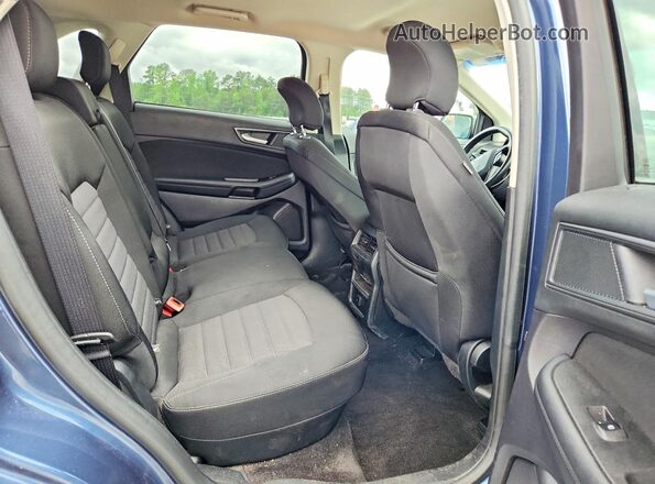 2FMPK3G97KBC50038 2019 FORD EDGE Blue Rear interior view