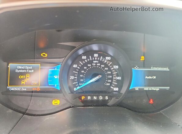 2FMPK3G97MBA19255 2021 FORD EDGE Black Սարքավորումների վահանակի տեսք