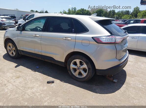 2FMPK3G98JBB32224 2018 FORD EDGE Beige Rear left