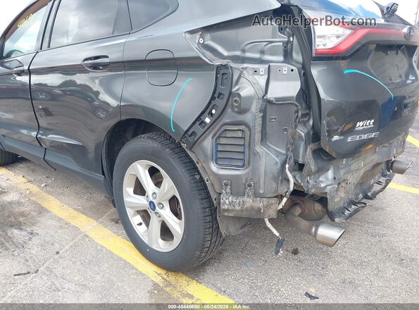 2FMPK3G98JBB76336 2018 FORD EDGE Gray Front view