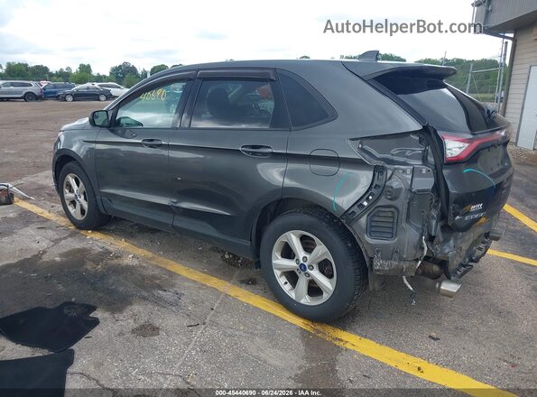2FMPK3G98JBB76336 2018 FORD EDGE Gray Rear left