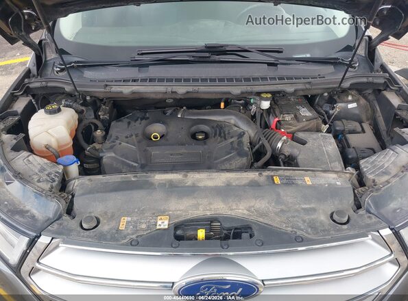 2FMPK3G98JBB76336 2018 FORD EDGE Gray Rear view