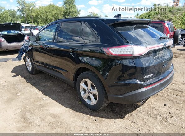 2FMPK3G98JBC06628 2018 FORD EDGE Черный Задняя левая четверть